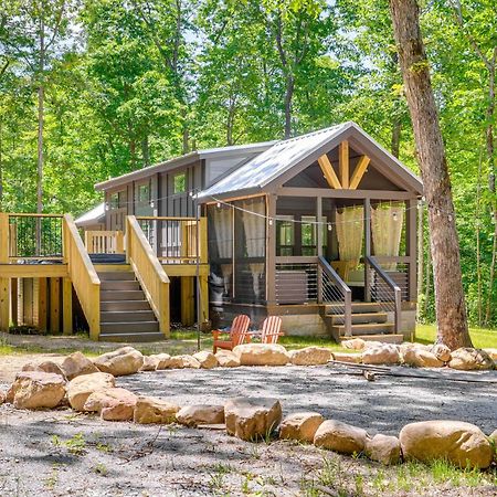 Monteagle Cabin With Swim Spa, Sauna And Fire Pit! Kültér fotó