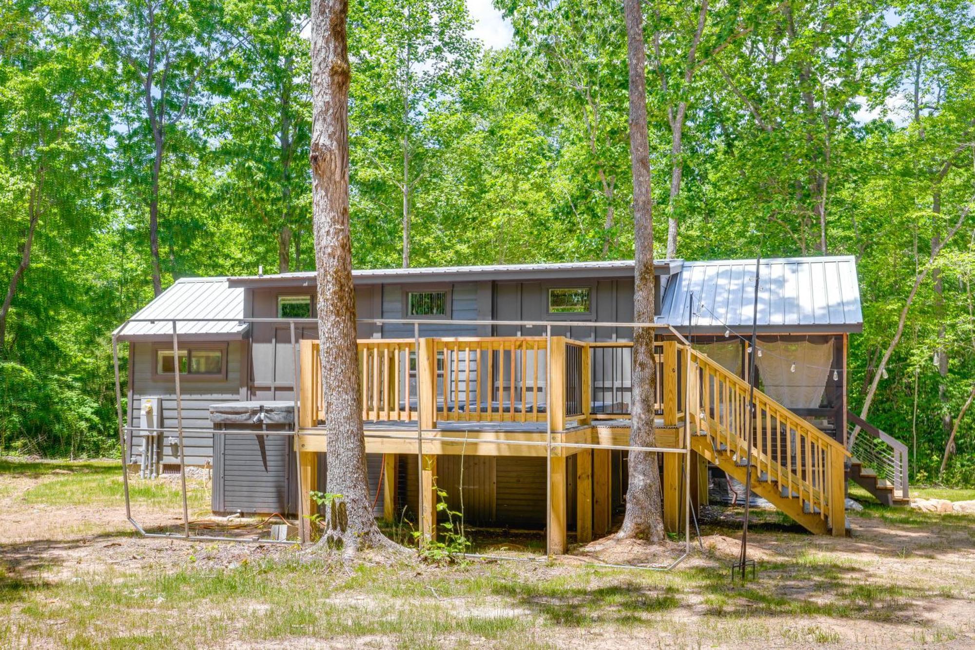 Monteagle Cabin With Swim Spa, Sauna And Fire Pit! Kültér fotó