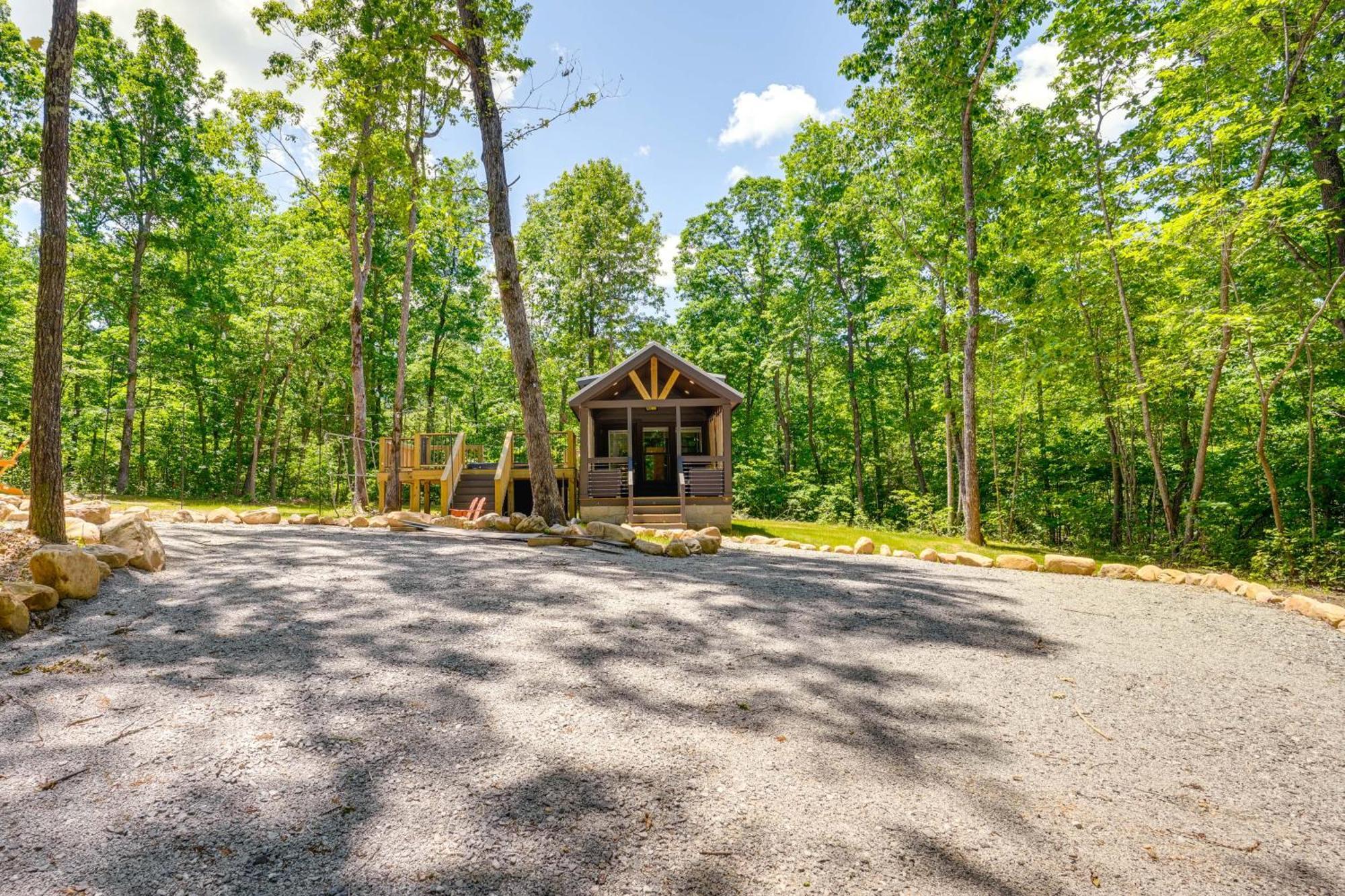 Monteagle Cabin With Swim Spa, Sauna And Fire Pit! Kültér fotó